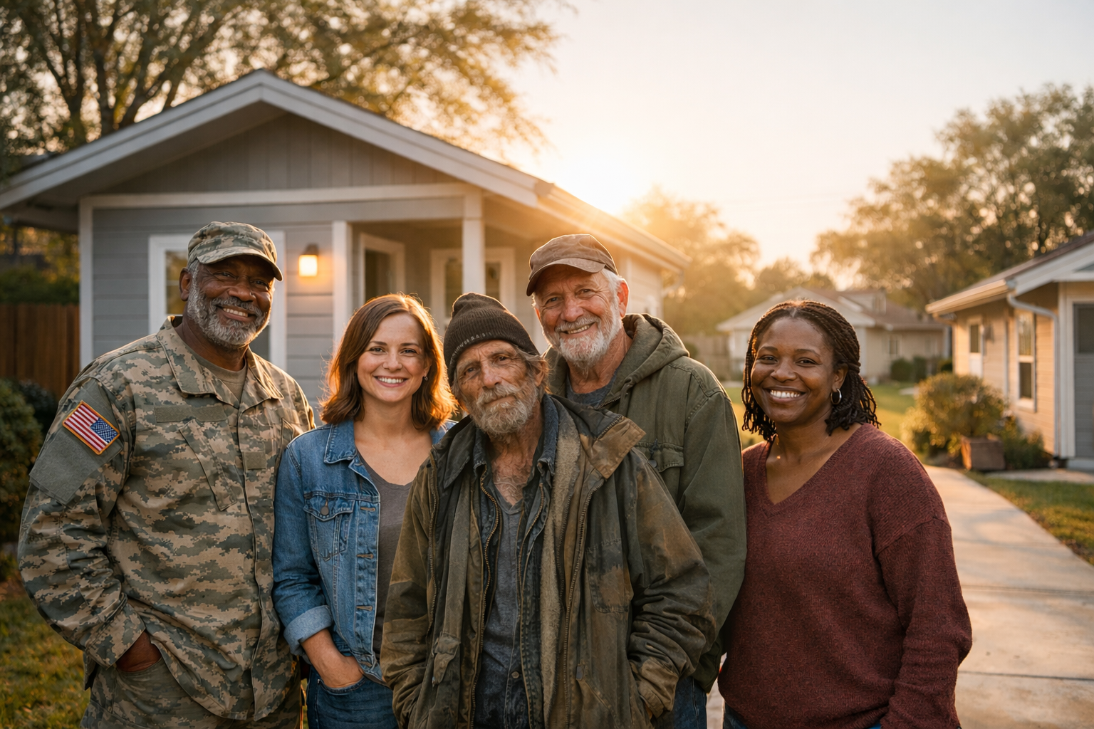 
﻿

﻿

﻿

﻿

﻿
Helping homeless individuals and veterans transition into stable, diverse independent living
with dignity and respect